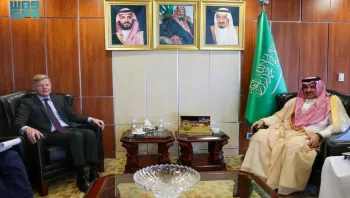 آل جابر وغروندبرغ يبحثان ملف المحتجزين في اليمن