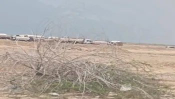 إعادة إغلاق معبر عيص خرد بين محافظتي حضرموت والمهرة