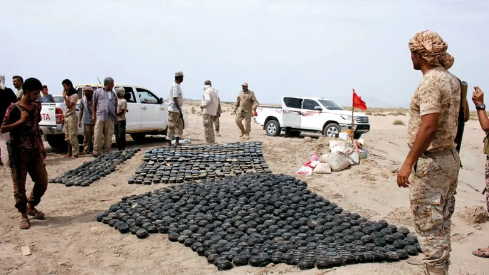 حذرت من كارثة إنسانية.. «ميون»: الألغام تقتل 1367 مدنياً في اليمن حذرت من كارثة إنسانية.. «ميون»: الألغام تقتل 1367 مدنياً في اليمن