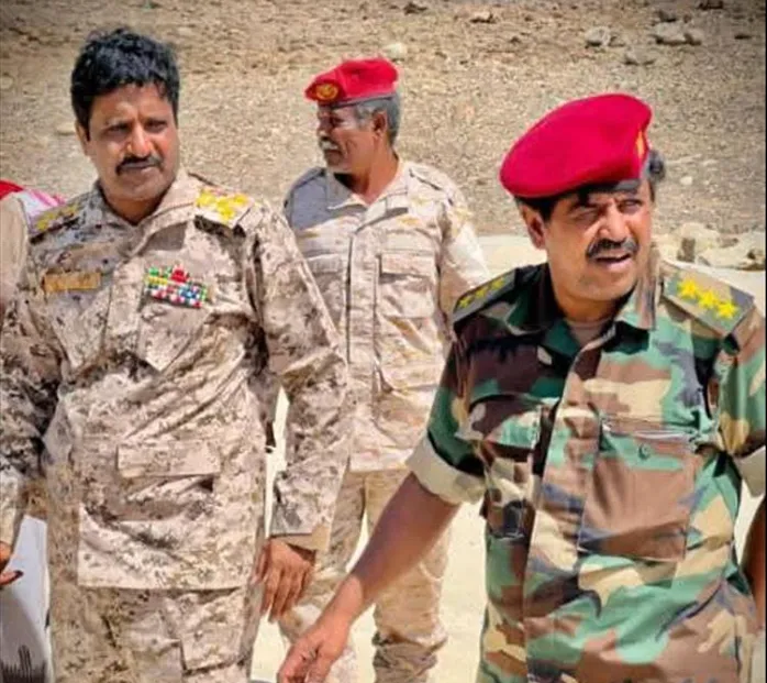 قائد لواء بارشيد يتفقد مواقع عسكرية بحجر ويشدد على رفع الجاهزية