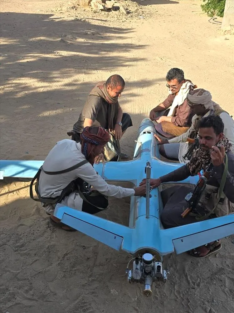 الجوف: إسقاط طائرة مسيرة حوثية في جبهة الجدافر شرق الحزم