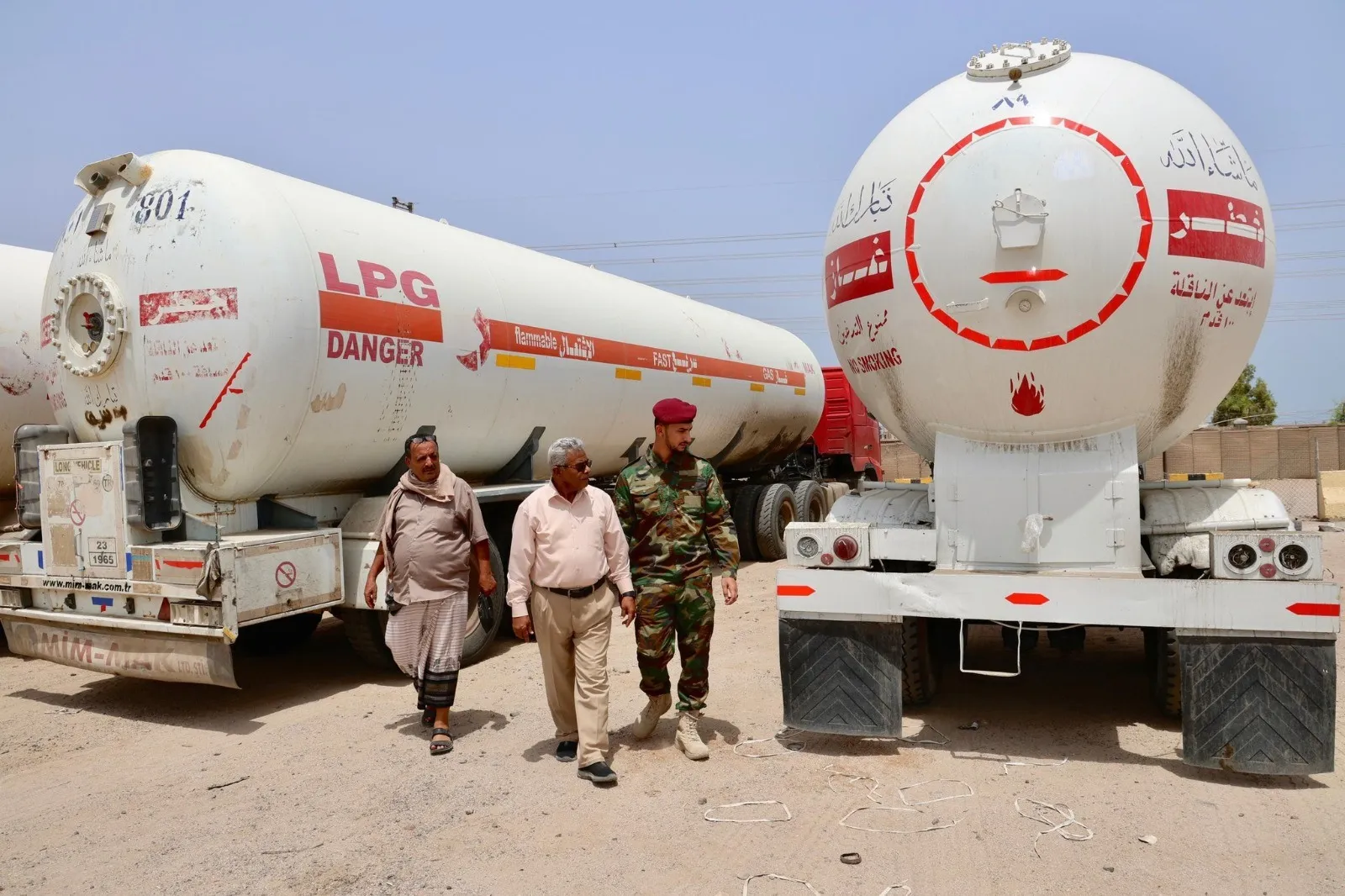 الشركة اليمنية للغاز تُسيّر 783 مقطورة غاز إلى المحافظات المحررة خلال النصف الأول من أبريل الجاري