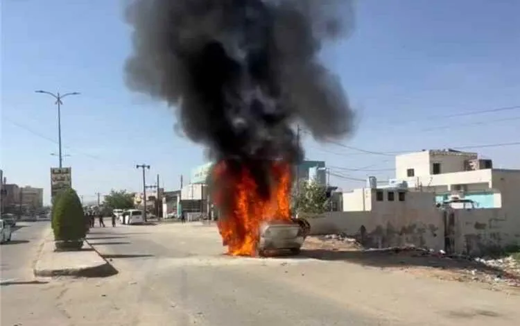 حريق يلتهم مركبة في عتق دون تسجيل إصابات