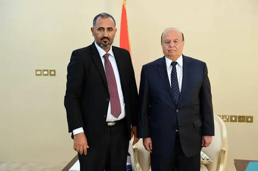 ماذا قال ‘‘الزبيدي’’ عن الرئيس هادي بعد وفاته