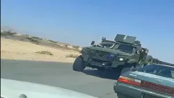 عاجل: تعزيزات عسكرية تتجة الان الى عدن عبر منفذ الوديعة "فيديو"