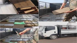 قوات الأمن الوطني بعدن تضبط شاحنة محمّلة بكميات كبيرة من الذخائر المهربة