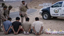 أمن الطرق بحضرموت يضبط 4 متعاطين للمخدرات