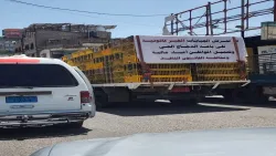 حتى الدجاج لم يسلم من الجبايات… احتجاجات لتجار التجزئة في تعز