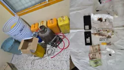 حملة أمنية تضبط مصنع خمر بلدي وبائع قات بحوزته مخدرات في ساحل حضرموت