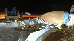 إتلاف بضائع مخالفة ومنتهية الصلاحية بقيمة 46 مليون ريال في منفذ الوديعة