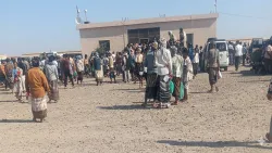 عاجل: لجان عسكرية تبدأ استقبال جنود لواء بارشيد والدعم الامني في قاعدة العند