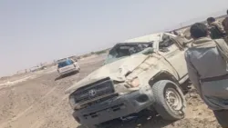 مصادر عسكرية وطبية: وفاة 3 وإصابة 15 من أفراد القوات الحكومية في حادثة انقلاب طقم في مأرب