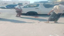 إصابة سائق سيارة لبيع القات اثر إطلاق نار في حضرموت